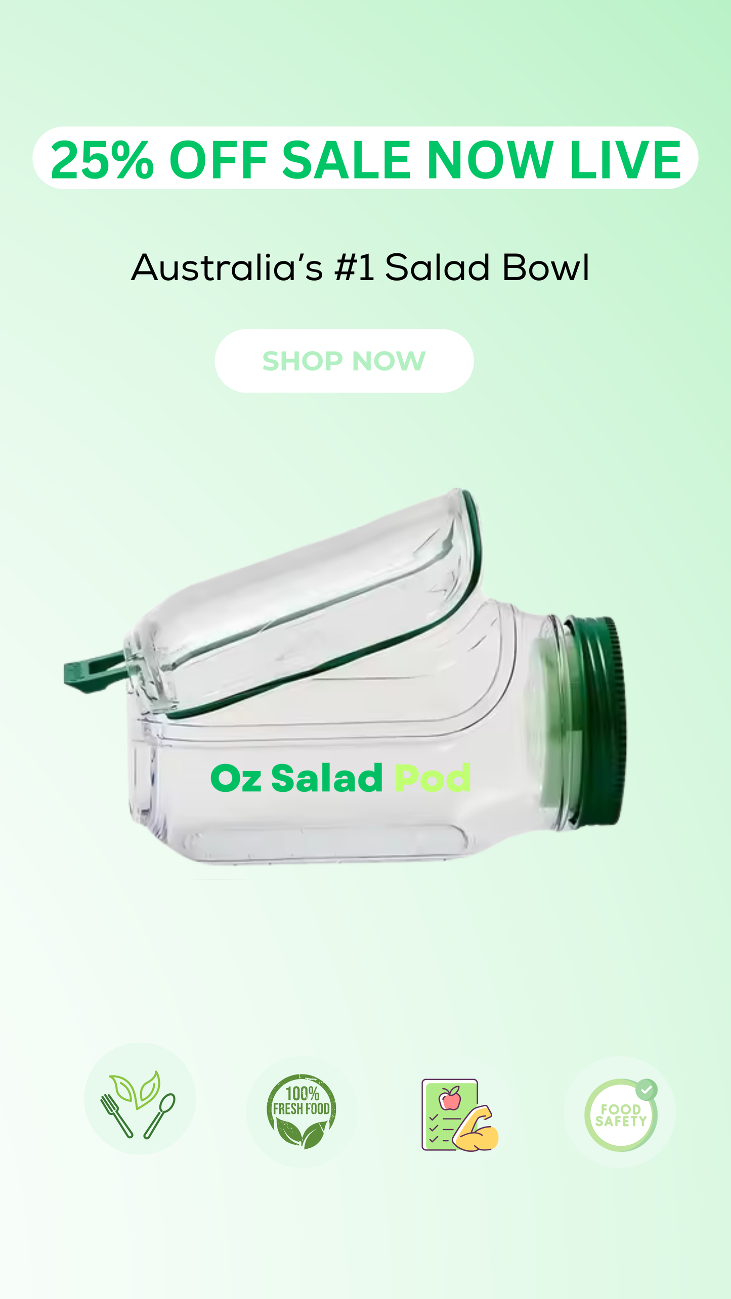 Oz Salad Pod